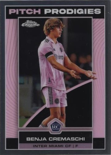 2023 Topps Chrome MLS Benjamin Cremaschi #173
