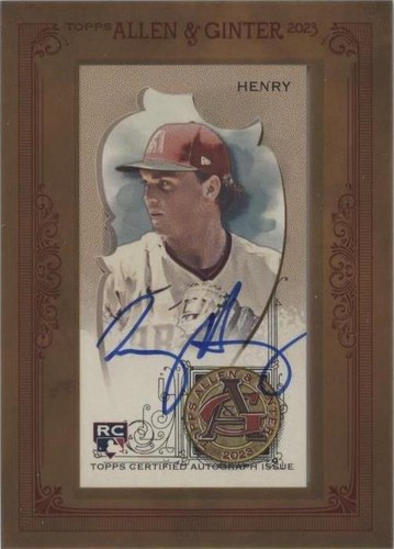 2023 Topps Allen & Ginter - Tommy Henry #MA-TH