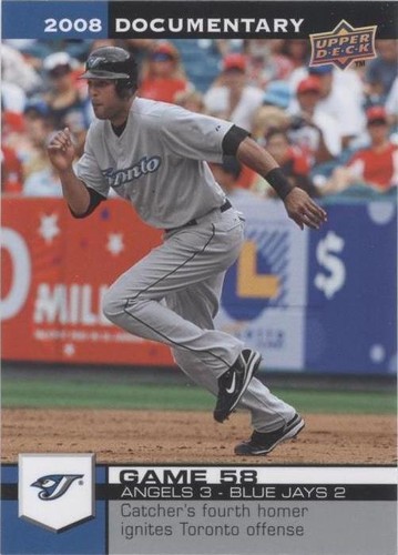 2008 Upper Deck Documentary - Alex Rios #1788