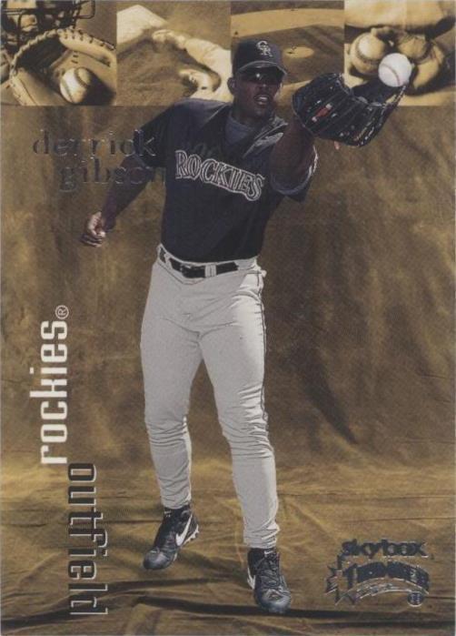 1999 Skybox Thunder - Derrick Gibson #162