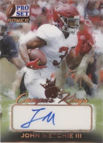 2021 Leaf Pro Set Power John Metchie III #CK-JM1