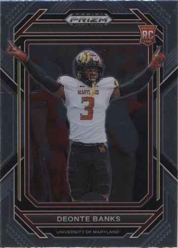 2023 Panini Prizm Draft Picks Deonte Banks #189