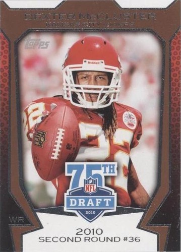 2010 Topps Dexter McCluster #75DA-5