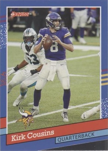 2021 Panini Donruss Kirk Cousins #91-13