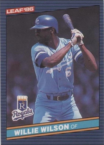 1986 Leaf Canadian - Willie Wilson #106