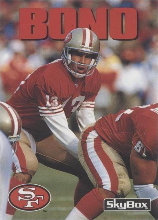 1992 Skybox Impact Steve Bono #194