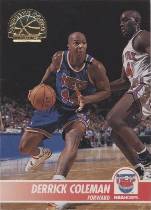 Aros de la NBA 1994-95 - Derrick Coleman #SC29