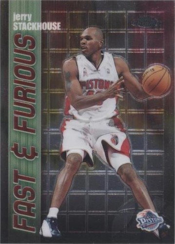2001-02 Topps Chrome - Jerry Stackhouse #FF11