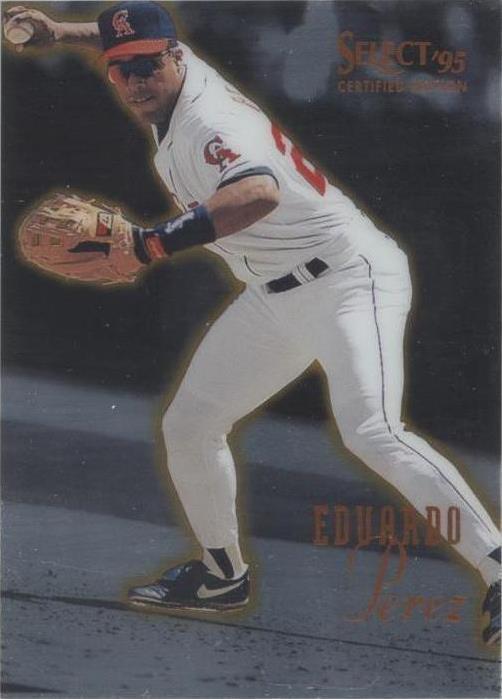 1995 Select Certified Edition - Eduardo Perez #4