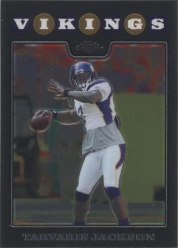 2008 Topps Chrome Tarvaris Jackson #TC30