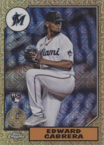 2022 Topps Series 1 - Edward Cabrera #T87C-46