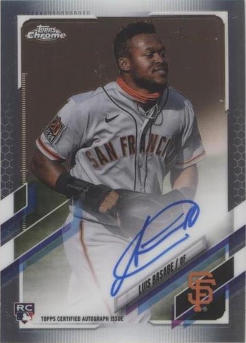 2021 Topps Chrome - Luis Basabe #RA-LB