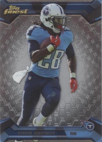 2013 Topps Finest Chris Johnson #57