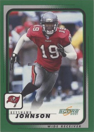 2001 Score Keyshawn Johnson #196