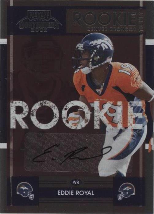 2008 Playoff Contenders Eddie Royal #135