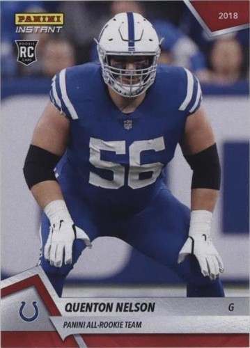 2018 Panini Instant NFL Quenton Nelson #9