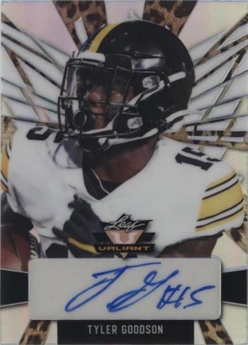 2022 Leaf Valiant Tyler Goodson #PA-TG1