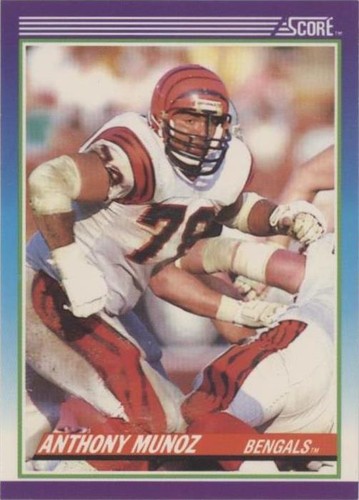 1990 Score Anthony Munoz #178