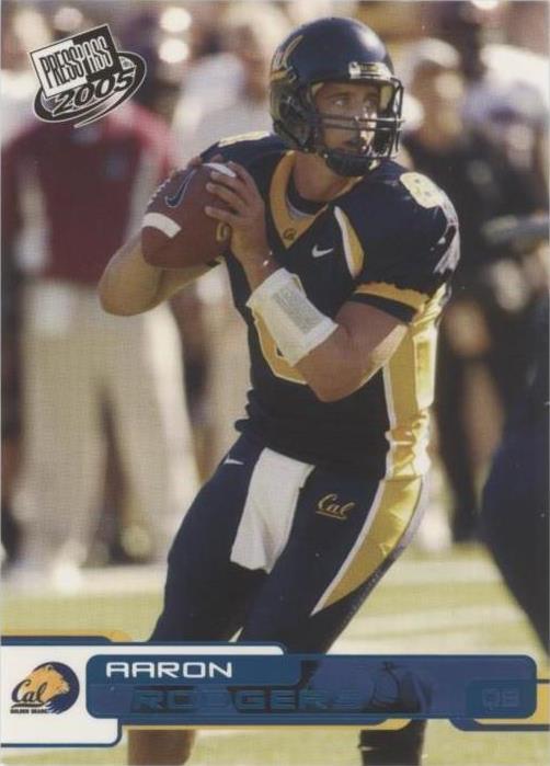 Press Pass Aaron Rodgers 2005 #B9