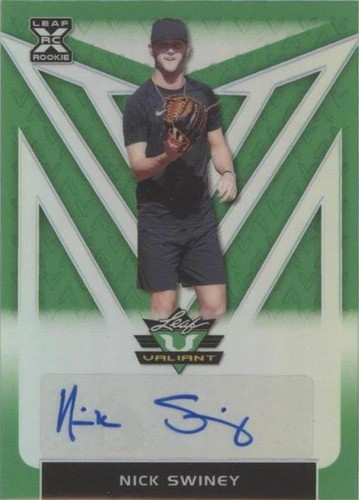 2020 Leaf Valiant - Nick Swiney #BA-NS1