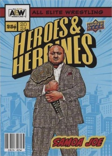 2024 Upper Deck AEW All Elite Wrestling - Samoa Joe #AHH-19