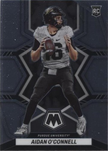 2023 Panini Mosaic Draft Picks Aidan O'Connell #43