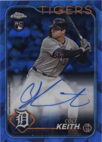 2024 Topps Chrome Update Series Sapphire Edition - Colt Keith #USA-CK