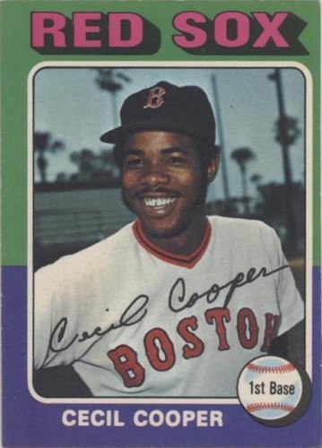 1975 O-Pee-Chee - Cecil Cooper #489