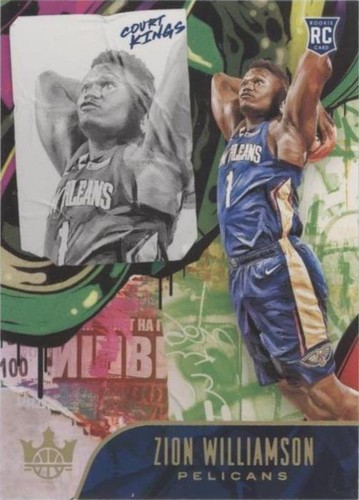 🔥 2019-20 ZION WILLIAMSON RC /25 PURPLE Crown Royale Kings