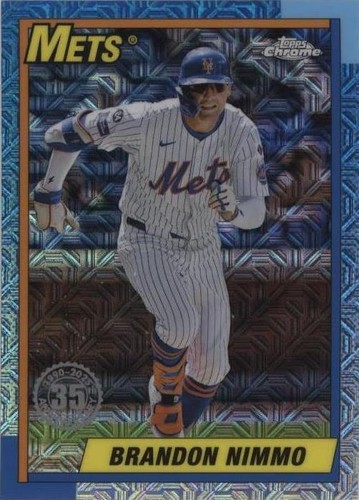 2025 Topps Series 1 - Brandon Nimmo #T90C-61