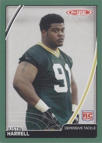 2007 Topps Total Justin Harrell #504