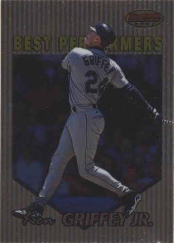 その他 KEN GRIFFEY Jr. BOWMAN  ATOMIC REFRACTOR 1997 Bowman's Best - Best Cuts Ken Griffey Jr #BC6 Atomic