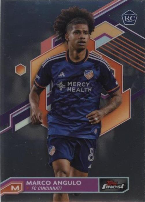 2023 Topps Finest MLS Marco Angulo #78
