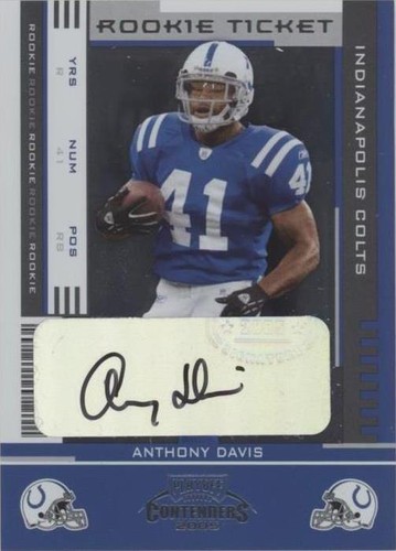 2005 Playoff Contenders Anthony Davis #108