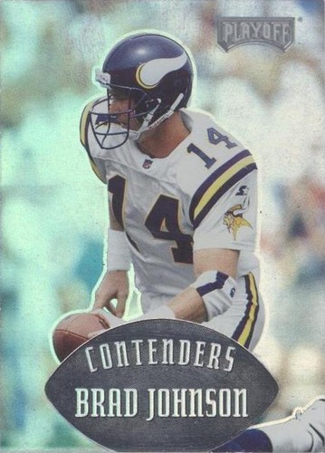 1997 Playoff Contenders Brad Johnson #79