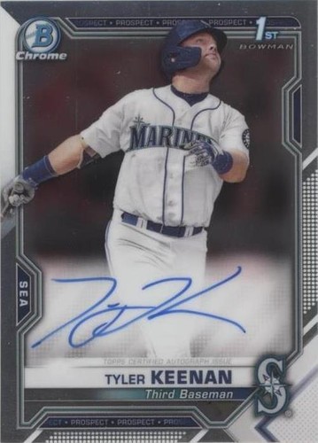 2021 Bowman Chrome - Tyler Keenan #CPA-TK