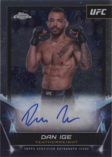 2024 Topps Chrome UFC - Dan Ige #FNA-DIG
