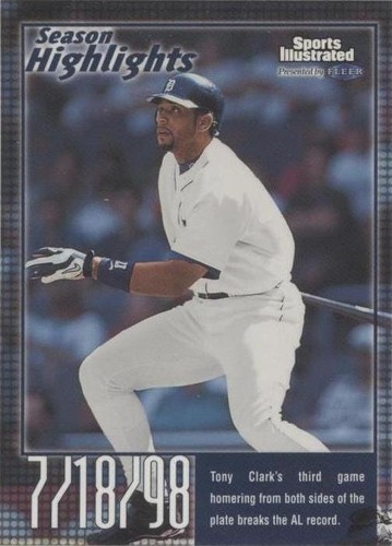 1999 Fleer Sports Illustrated - Tony Clark #29