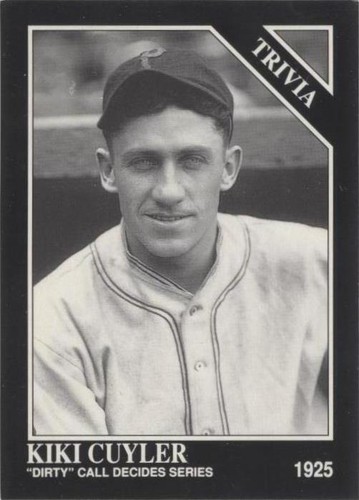 1992 The Sporting News Conlon Collection - Kiki Cuyler #587