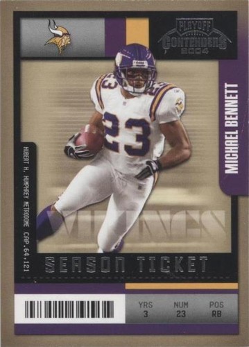 2004 Playoff Contenders Michael Bennett #56
