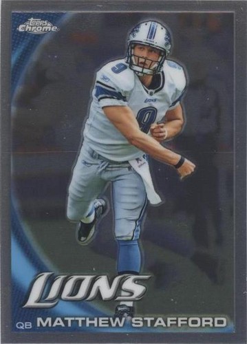 2010 Topps Chrome Matthew Stafford #C33