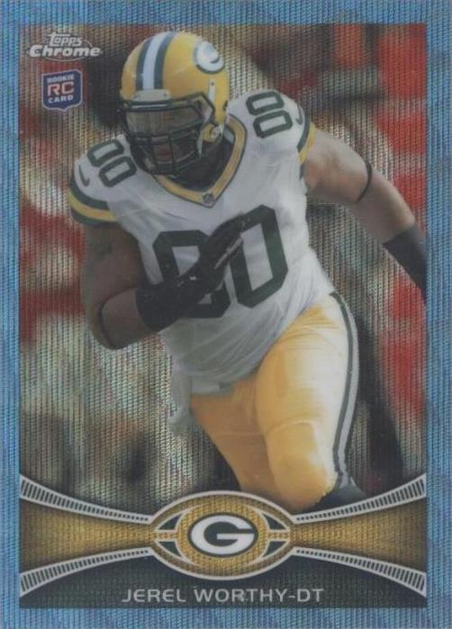 2012 Topps Chrome Jerel Worthy #BW-93