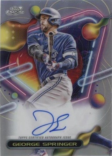 2023 Topps Cosmic Chrome - George Springer #CCA-GS