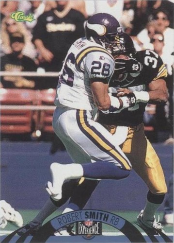 1996 Classic NFL Experience Robert Smith #21