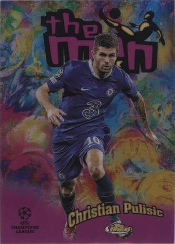 2022-23 Topps Finest UEFA Club Competitions Christian Pulisic #FTM-7