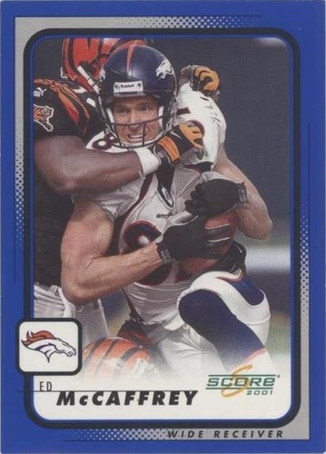 2001 Score Ed McCaffrey #61
