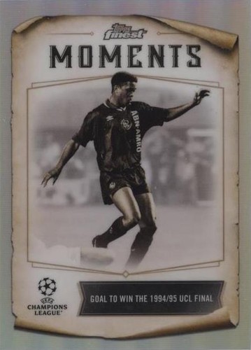 2022-23 Topps Finest UEFA Club Competitions Patrick Kluivert #FM-3