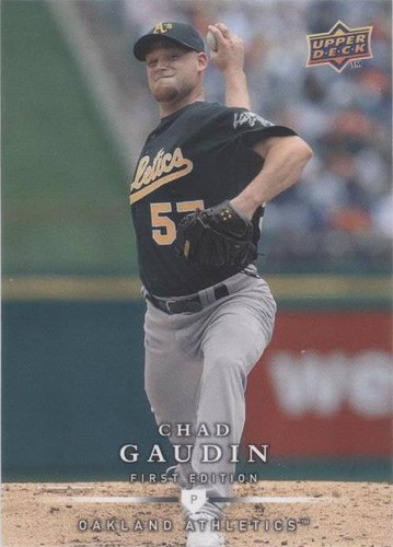 2008 Upper Deck First Edition - Chad Gaudin #20