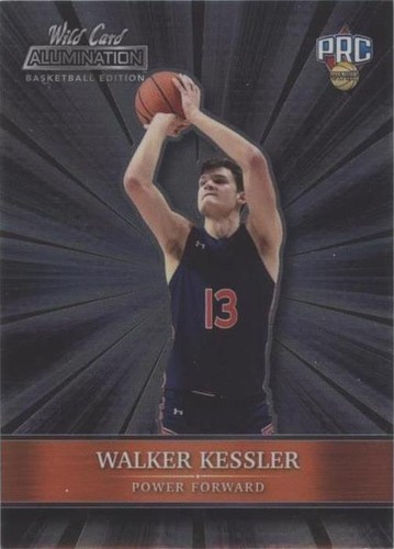 2021-22 Wild Card Alumination - Walker Kessler #ABC-77