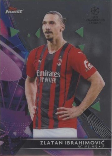 2021-22 Topps Finest UCL Zlatan Ibrahimovic #37